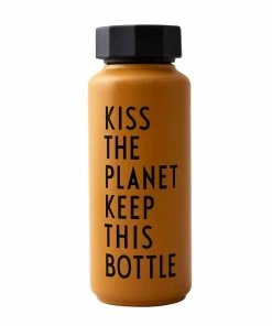 Design Letters Mustard Kiss Thermo Bottle