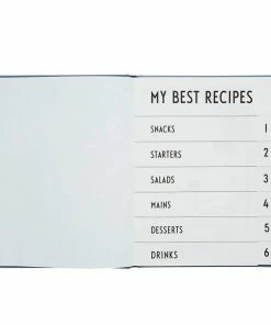 Design Letters Foodie Book