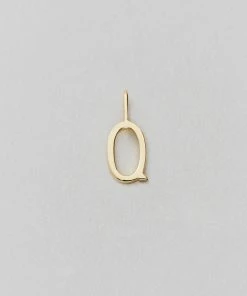 Design Letters 10mm Gold Archetype Shiny Initial Charm 39 Design Letters 10mm Gold Archetype Shiny Initial Charm