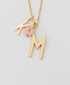 Design Letters 40cm Gold Necklace for charm 8 Design Letters 40cm Gold Necklace for charm