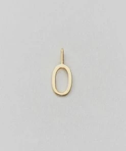 Design Letters 10mm Gold Archetype Shiny Initial Charm 38 Design Letters 10mm Gold Archetype Shiny Initial Charm