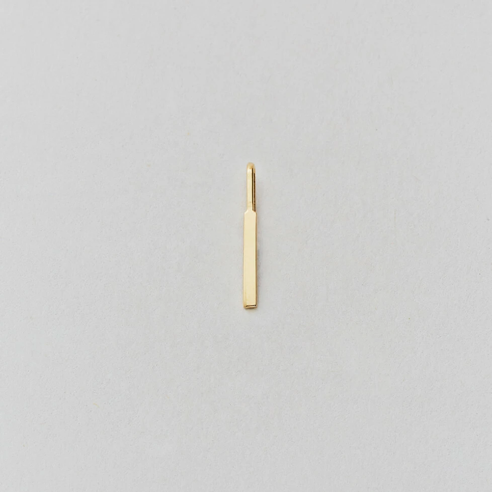 Design Letters 10mm Gold Archetype Shiny Initial Charm 9 Design Letters 10mm Gold Archetype Shiny Initial Charm